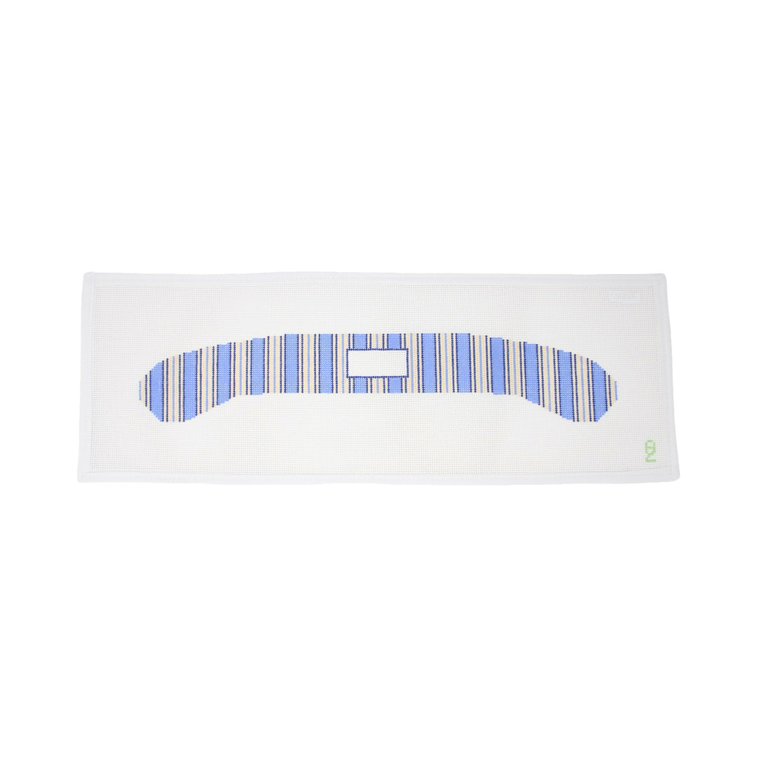 Blue Ticking Stripe Hanger