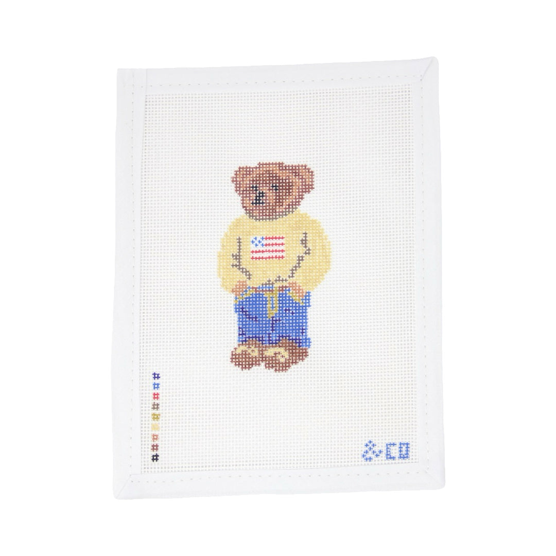 Tan Flag Bear