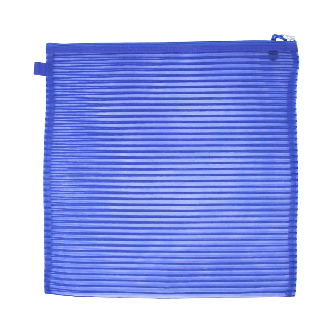 Square Mesh Zipper Project Bag