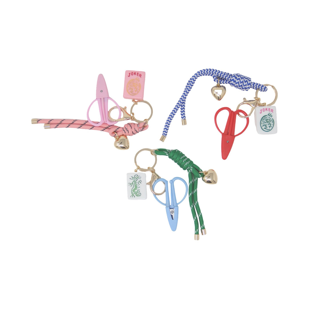 The Mahjong Snip Key Chain