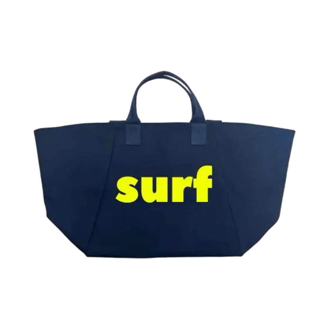 Beach Bag - Surf - Navy Chelsea Bag (Yellow)