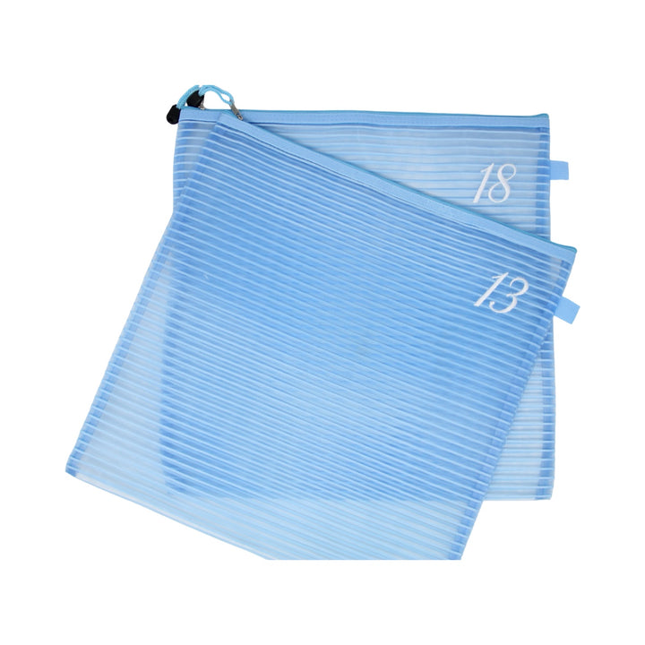 13 Mesh/18 Mesh Square Mesh Zipper Project Bag