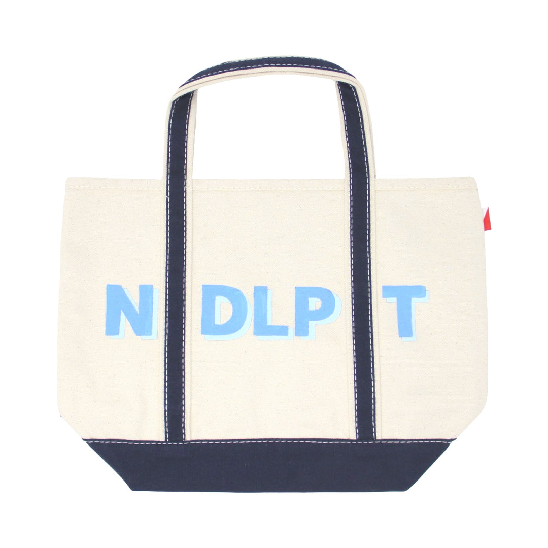 NDLPT Mini Canvas Tote - Navy