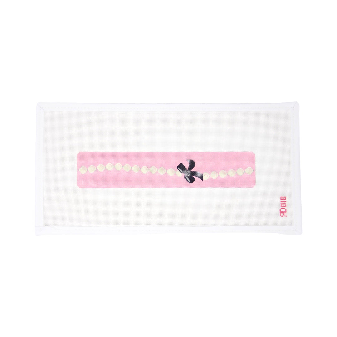 Pearls on Pink Bracelet