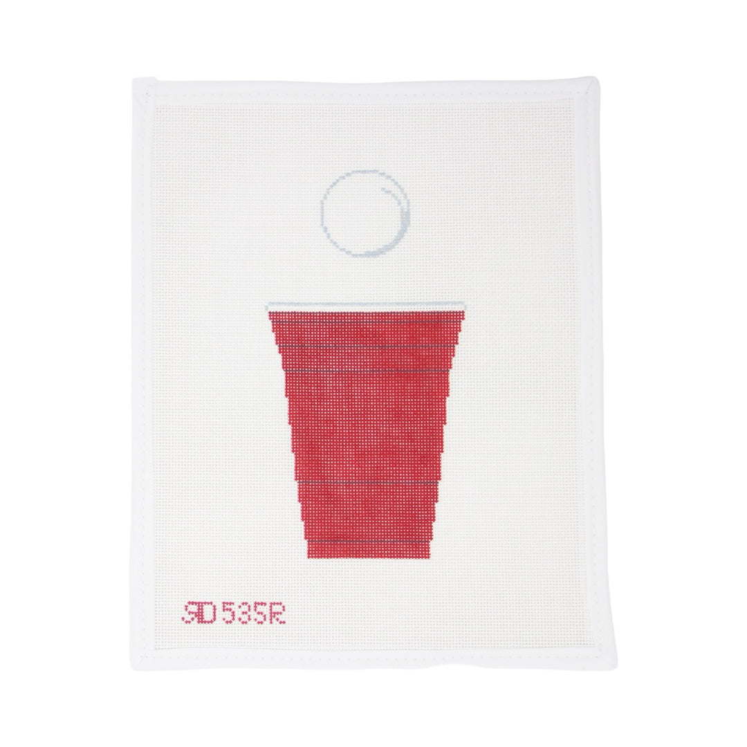 Red Beer Pong Cup