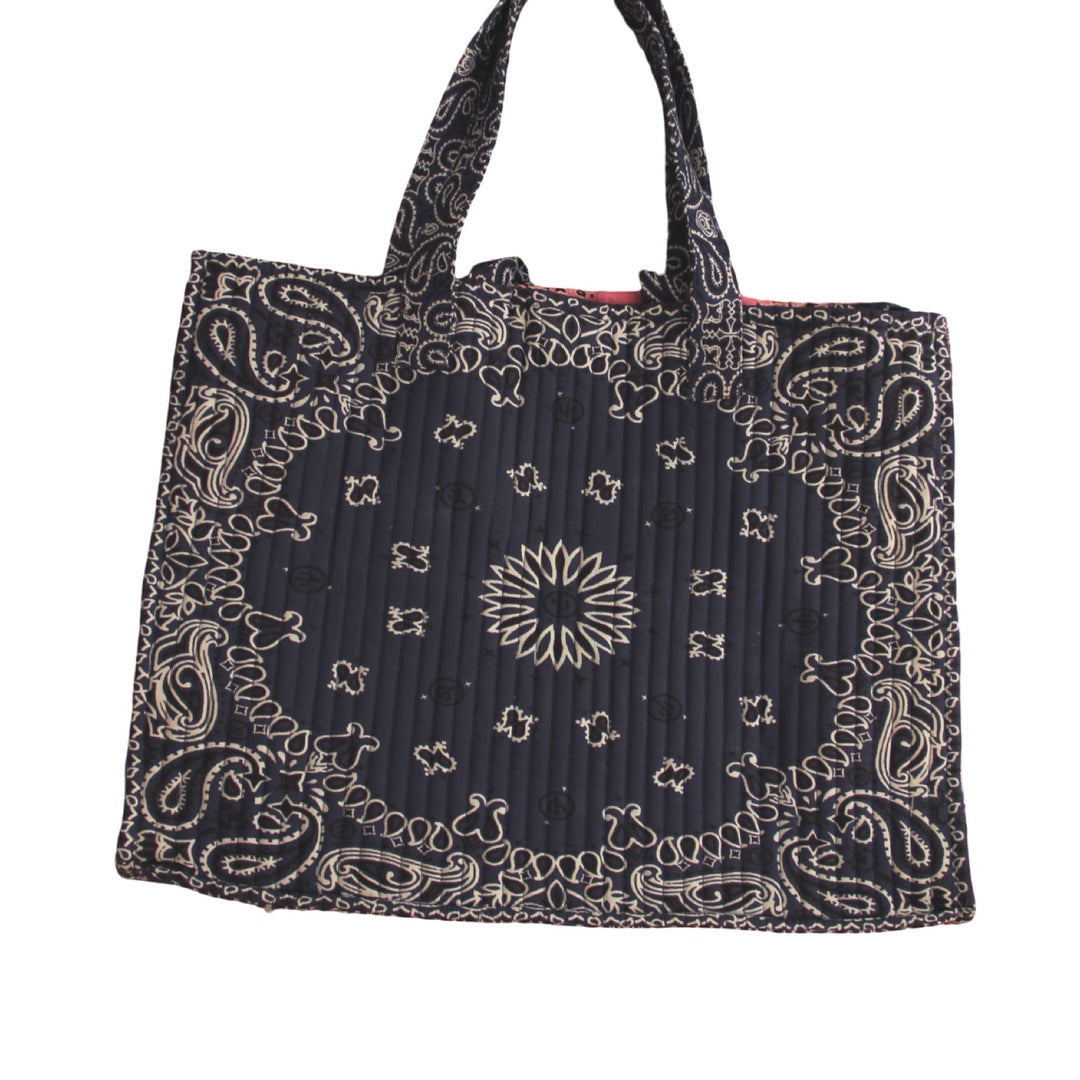 NDLPT Bandana Print Tote