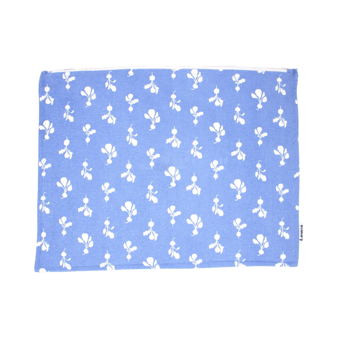 Lewis Blue Radishes Project Bag