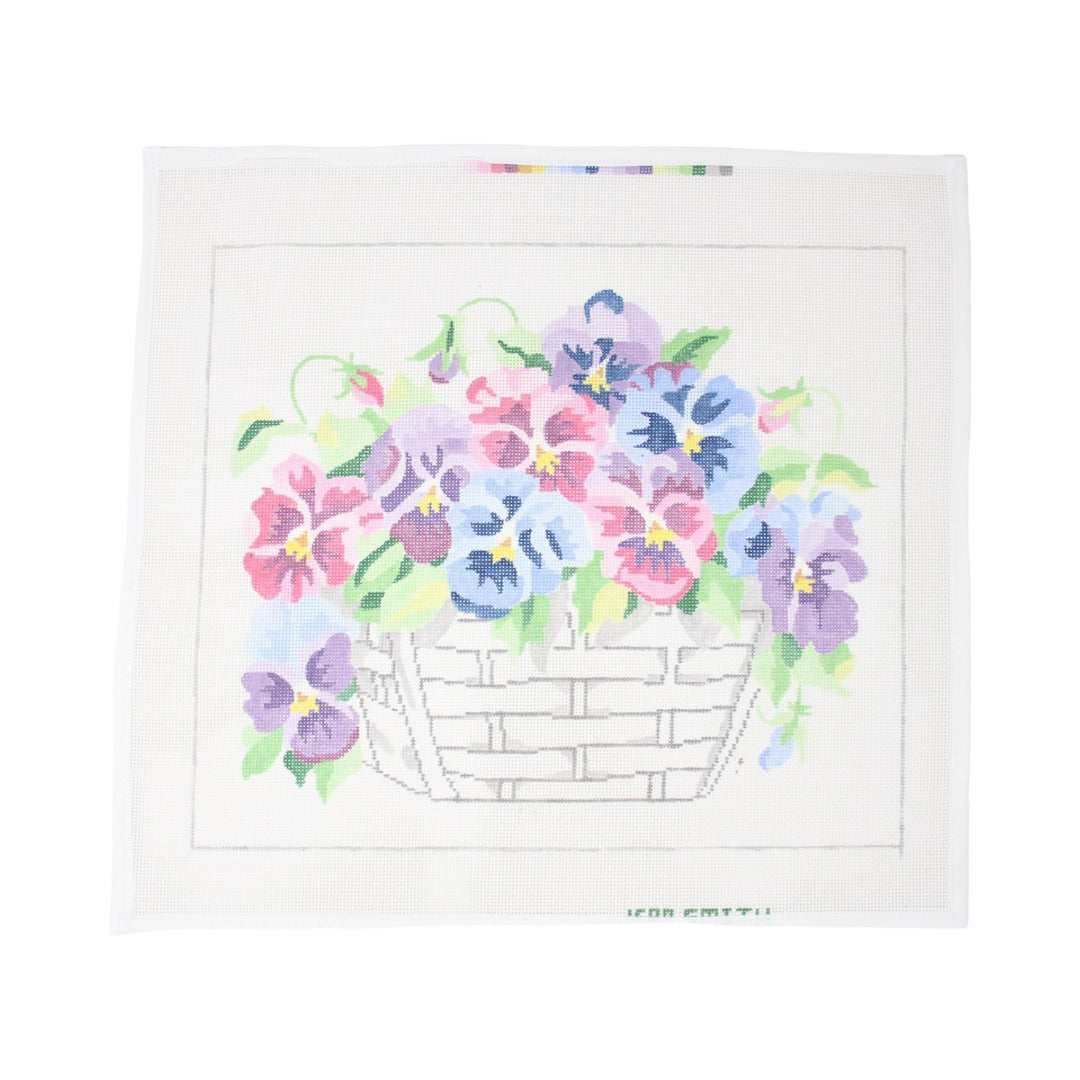 Pansy Basket