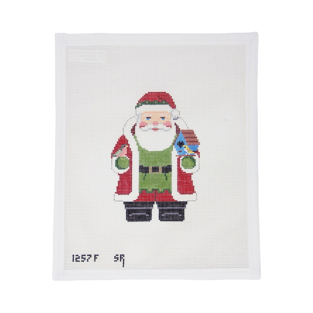 Birdhouse Santa