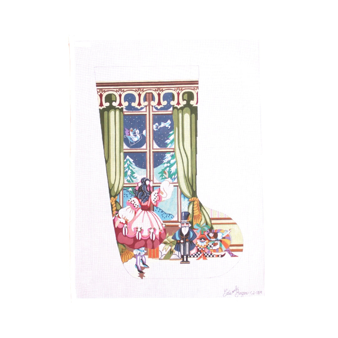 Girl at Window Stocking