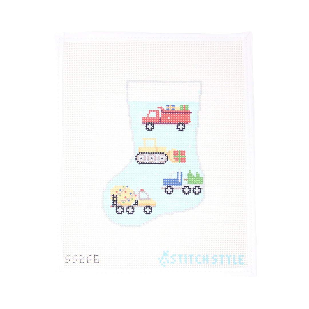 Christmas Construction Mini Stocking