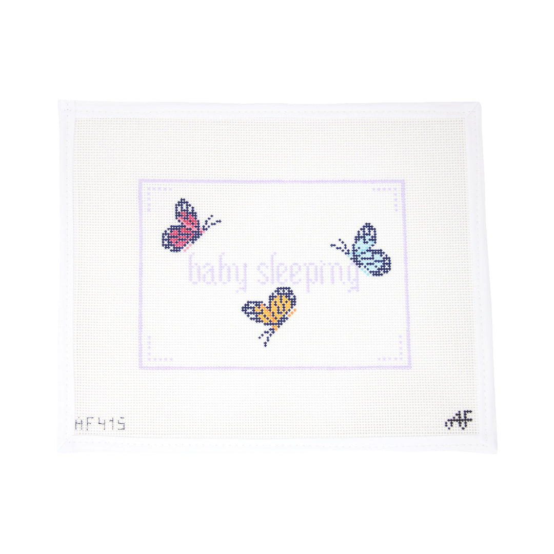 Baby Sleeping Butterfly Sign