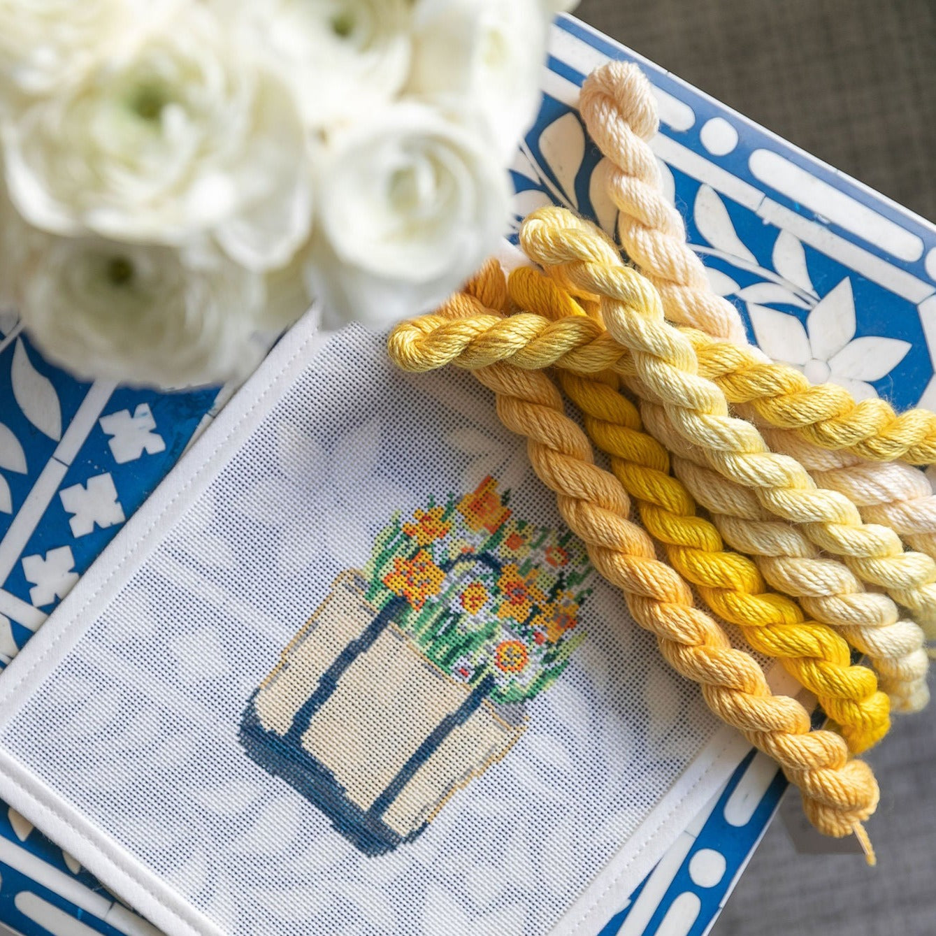 DAFFODIL Medium Tote - Coated Canvas Midi DAFFODIL main image 0